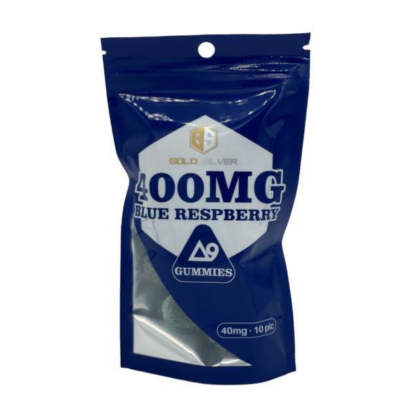 Gold Silver Delta 9 Gummies 400mg Bag - Image 4
