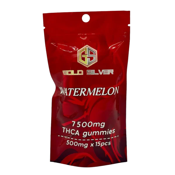 Gold Silver THCA Gummies 7500mg - Image 6