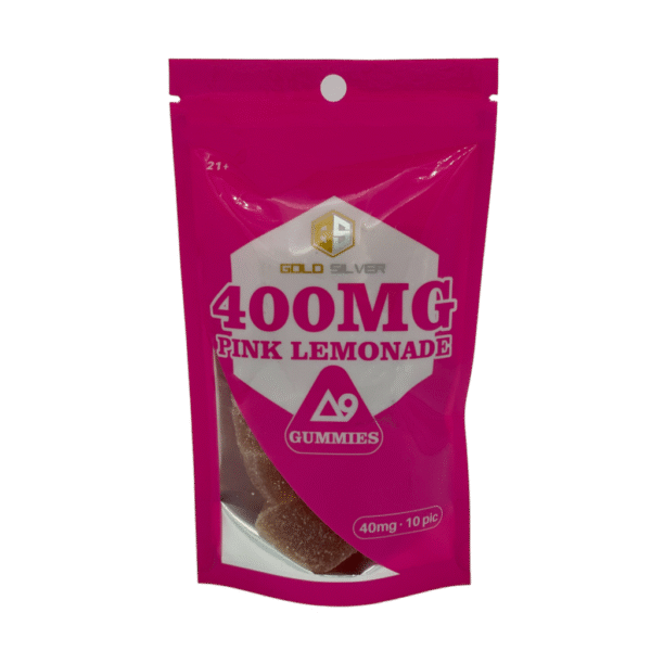 Gold Silver Delta 9 Gummies 400mg Bag - Image 5