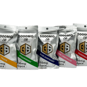 D8 250mg Gummies (5,000mg Bag)